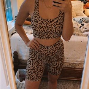 Leopard Print Active Set